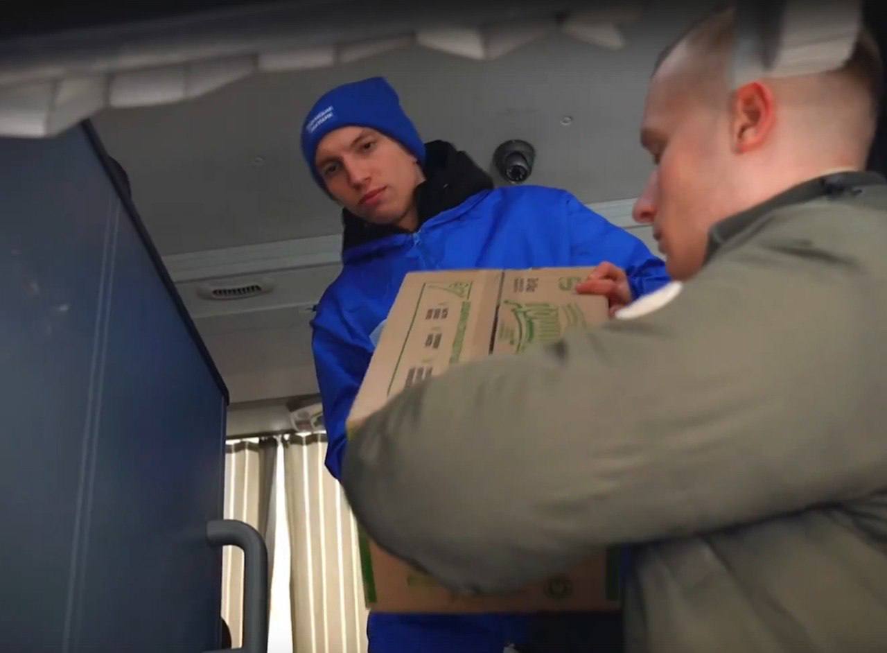 Наш студент принял участие в масштабной гуманитарной деятельности 