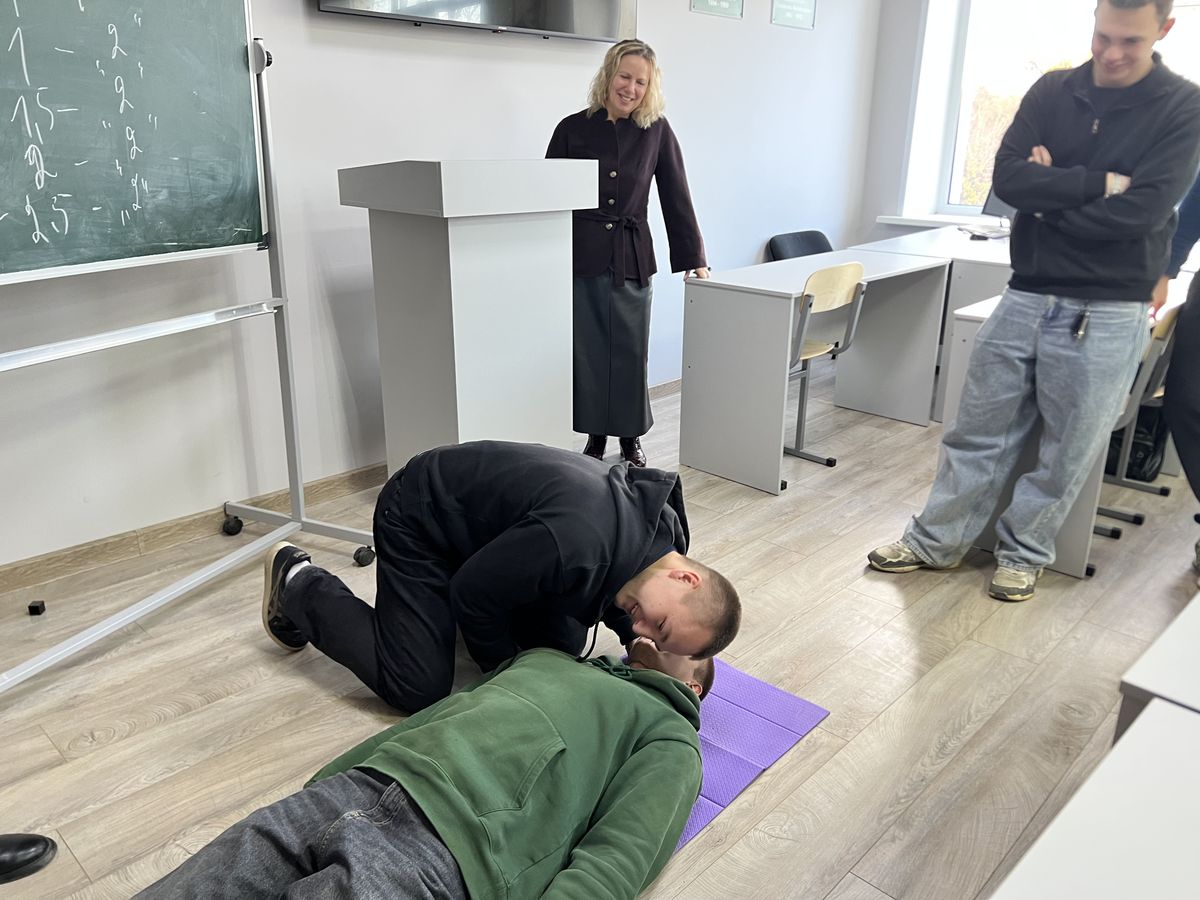 Мастер-класс по оказанию первой медицинской помощи