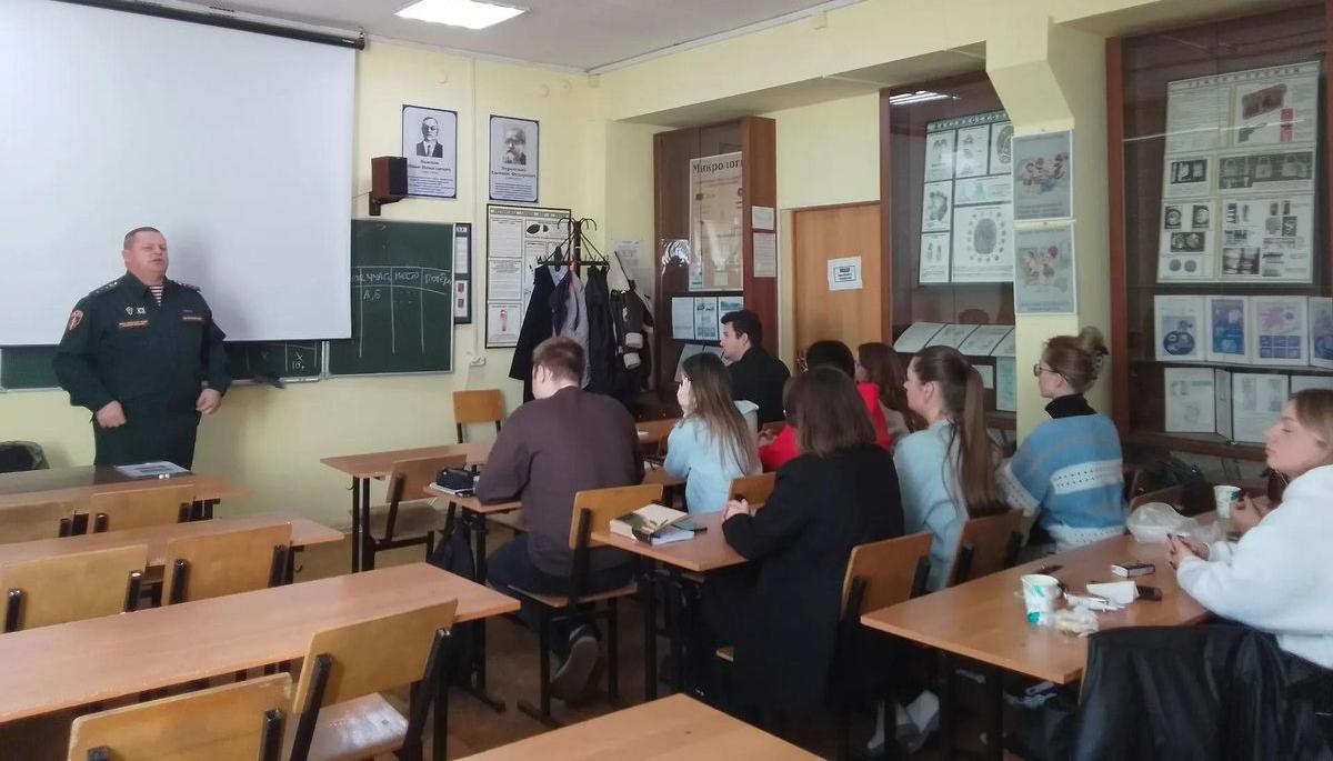 Встреча с представителем Росгвардии